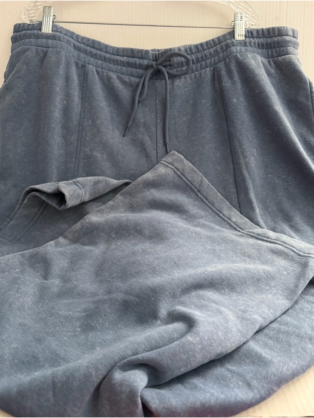 Just Be Denim Wash Sweatpants